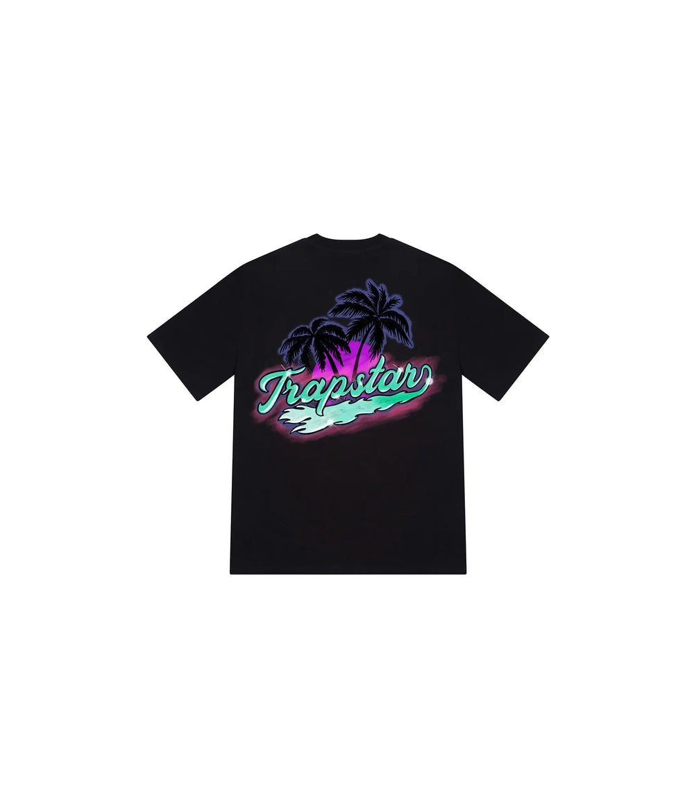 Trapstar Paradise Tee Black