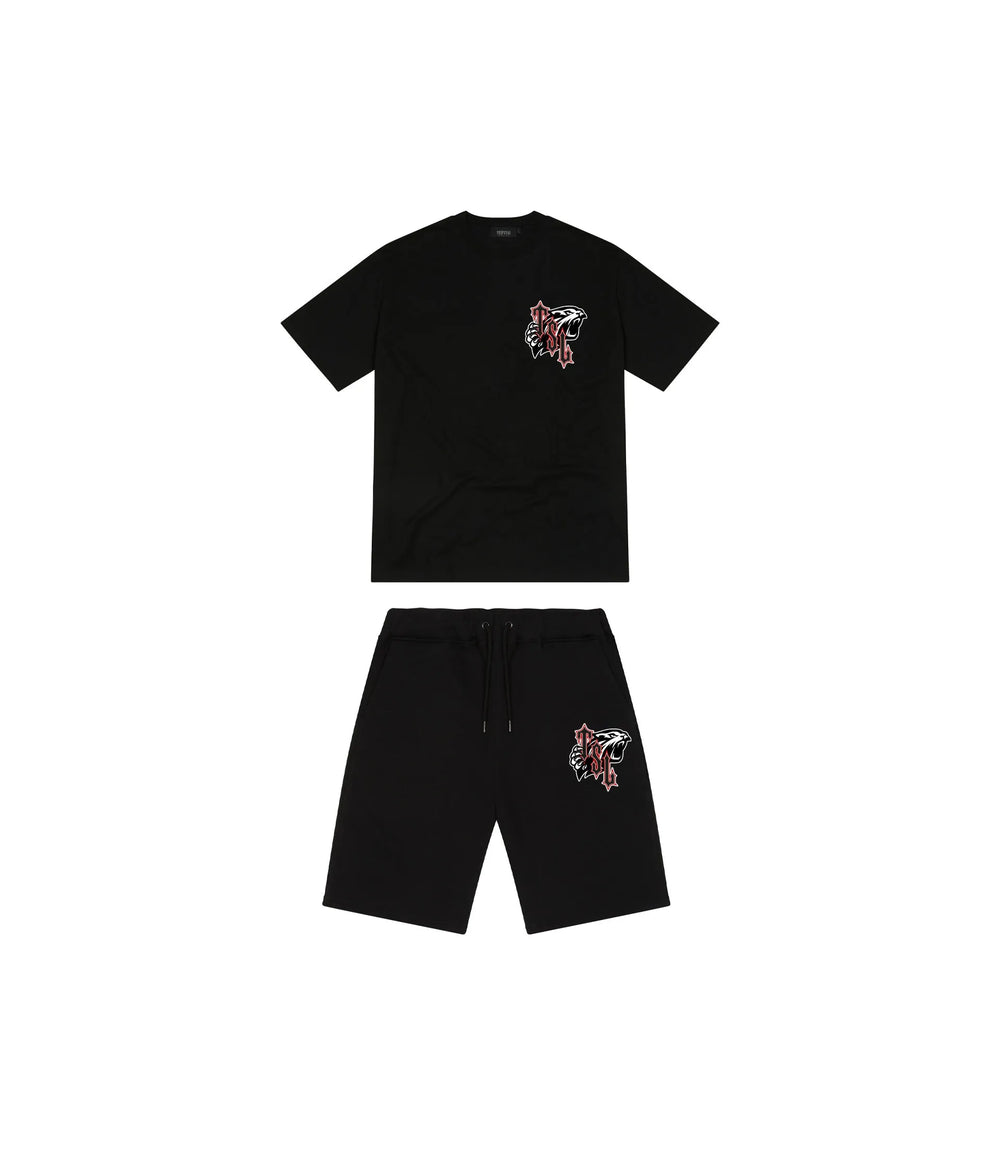 Trapstar Shooters TSL Shorts Set Black