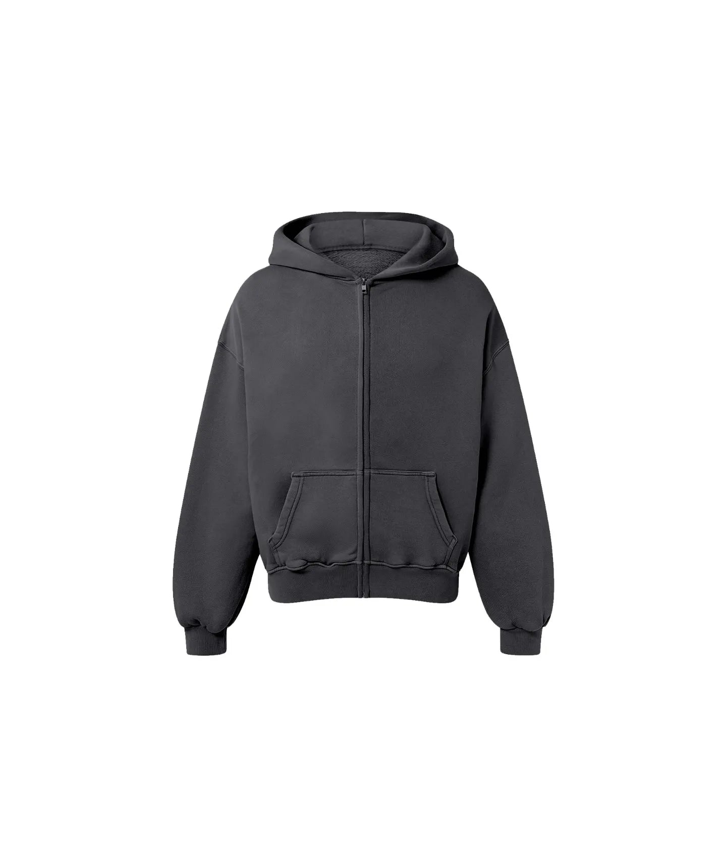 Velour Garments 450 GSM Anthracite Zipper