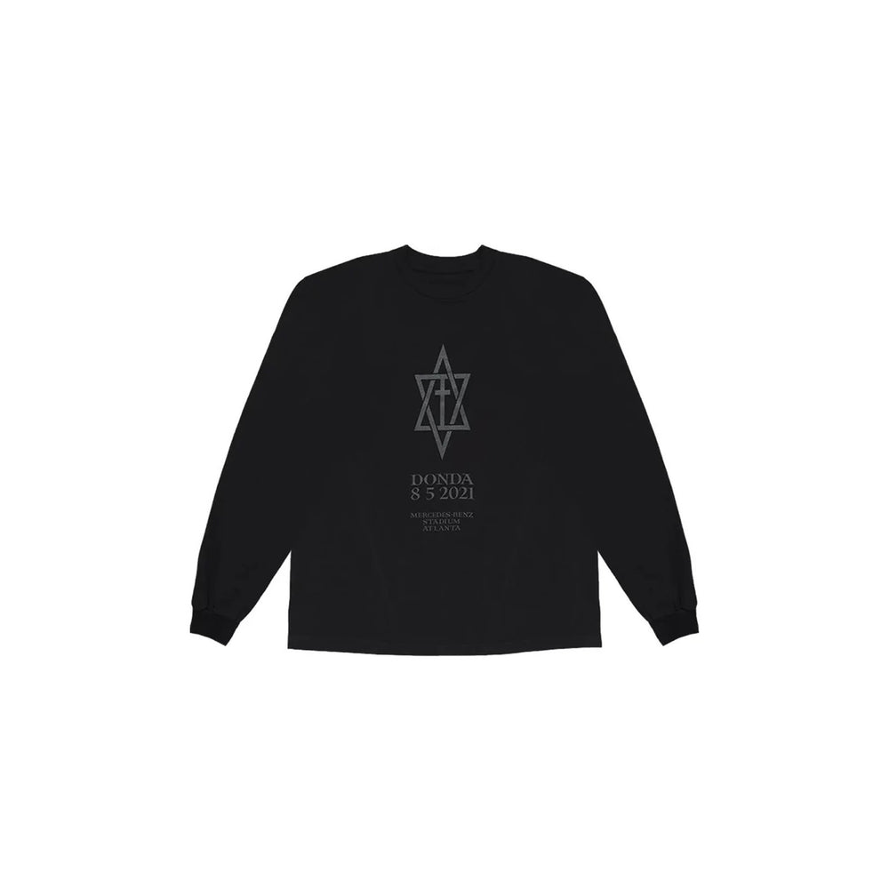 Yeezy Donda 2021 Lp Longsleeve Black - YZY-DONDA2021LP-LONGSLEEVEBL