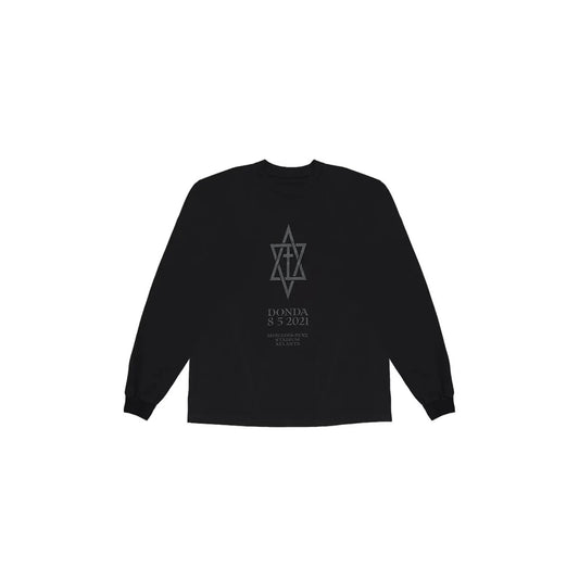 Yeezy Donda 2021 Lp Longsleeve Black - YZY-DONDA2021LP-LONGSLEEVEBL