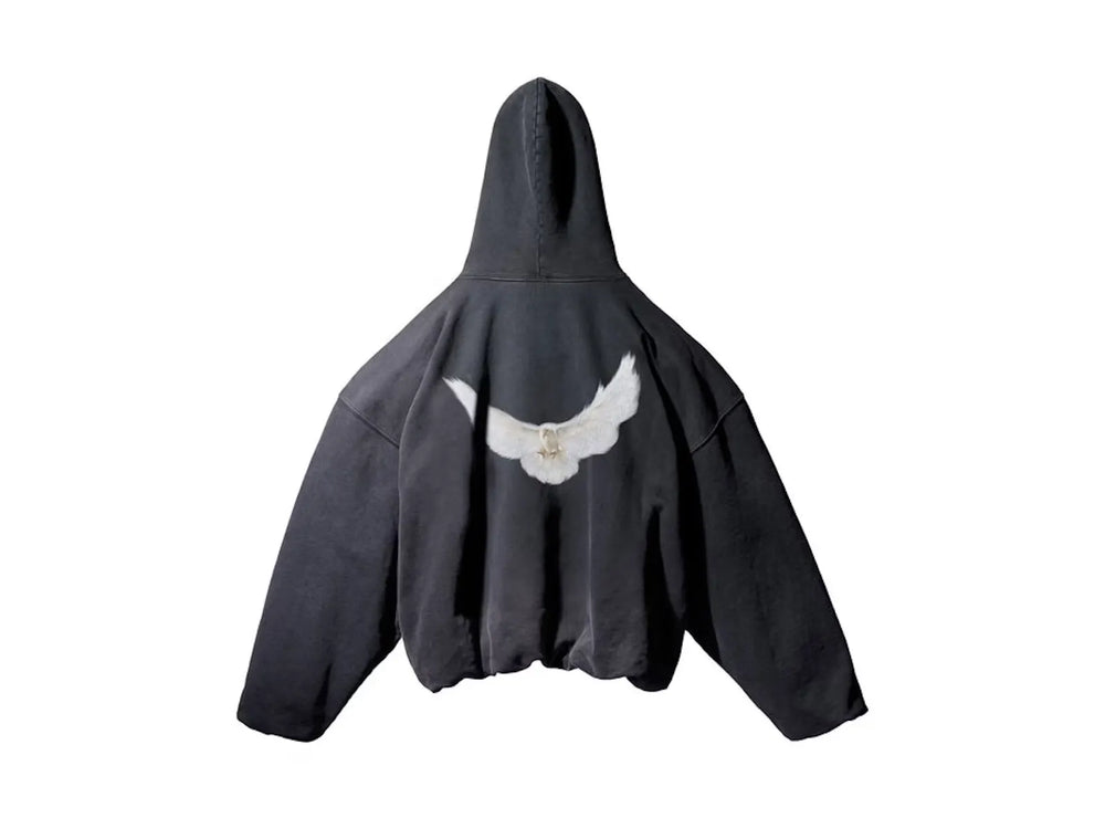 Yeezy Gap Dove Hoodie Donda 2 Washed Black - YEEZ-YGEBBD-WASHEDBLACK