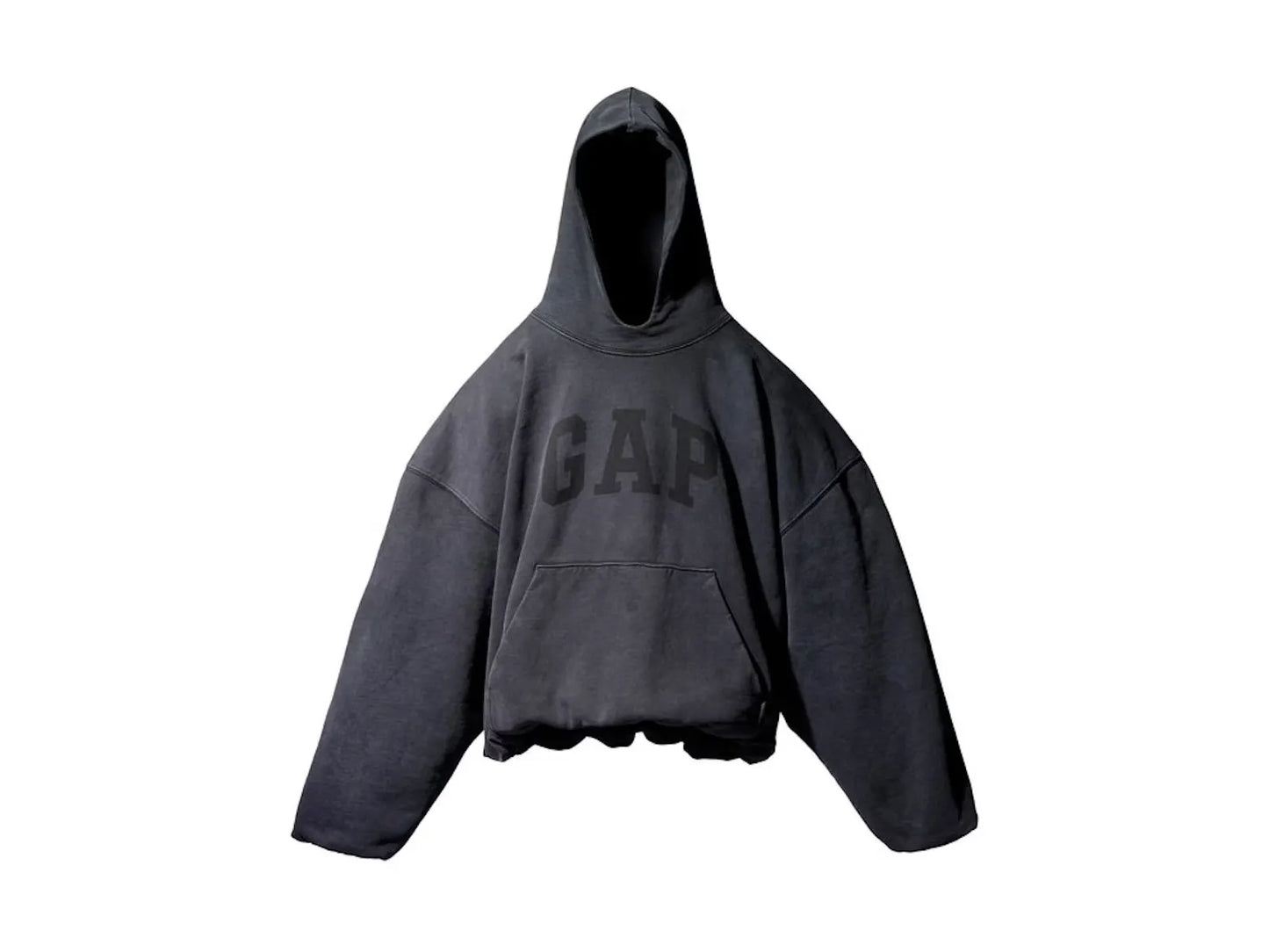 Yeezy Gap Dove Hoodie Donda 2 Washed Black - YEEZ-YGEBBD-WASHEDBLACK