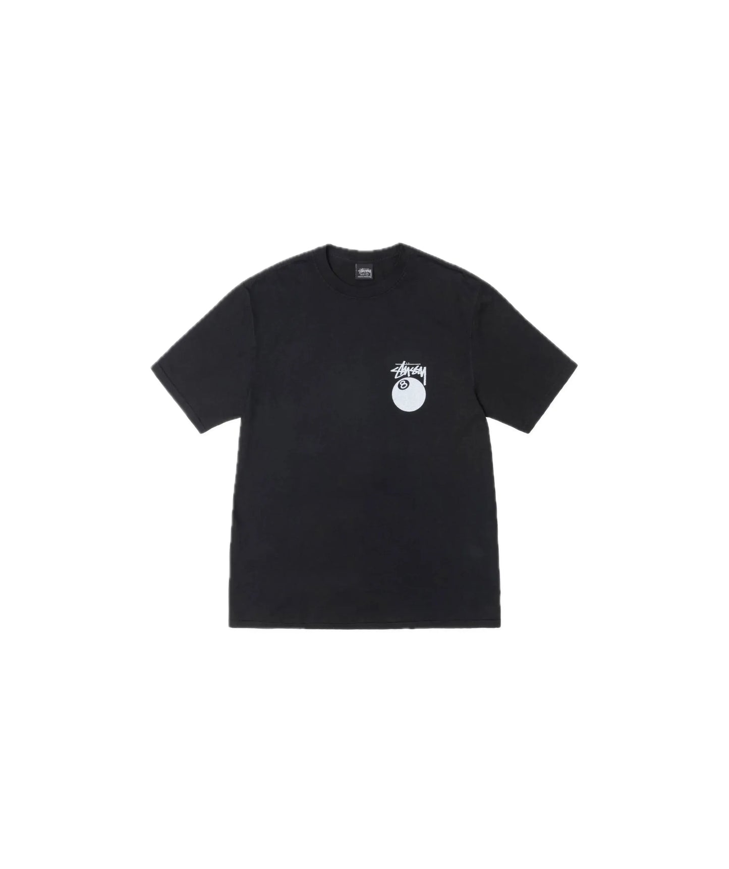 Stussy 8-Ball Pigment Tee Black