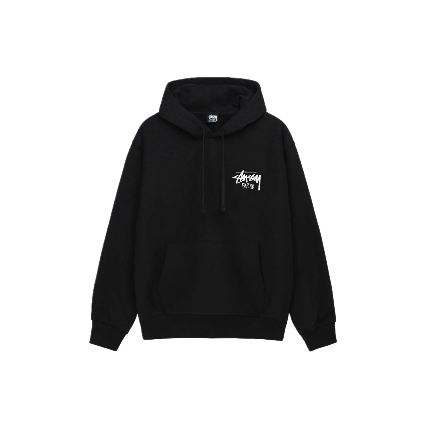 Stussy Paris Hoodie Black