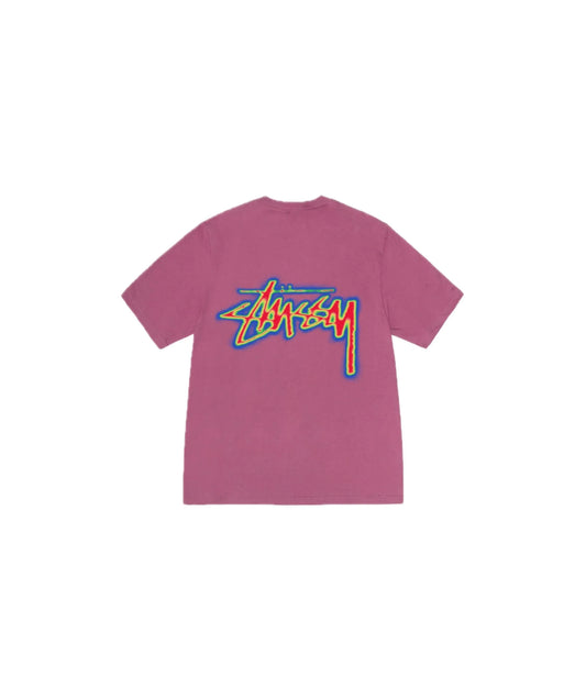 Stussy Thermal Stock Tee Berry