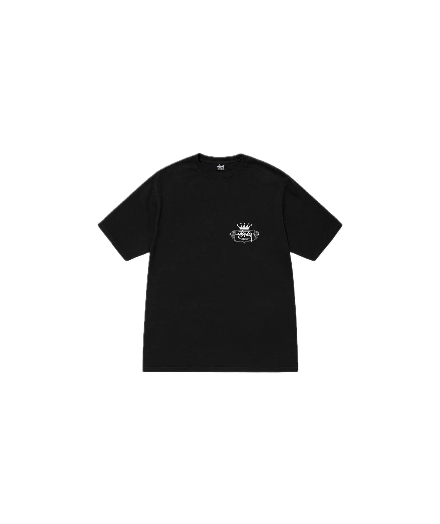 Stussy Built To Last Tee Pigment Dyed Black - STUSSY-BLTH-BLACK