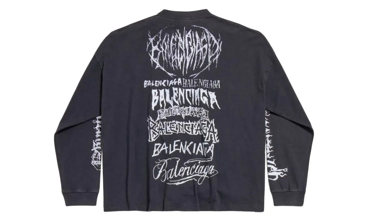 Balenciaga DIY Metal Sweater Black/White - 699191TPVO31569