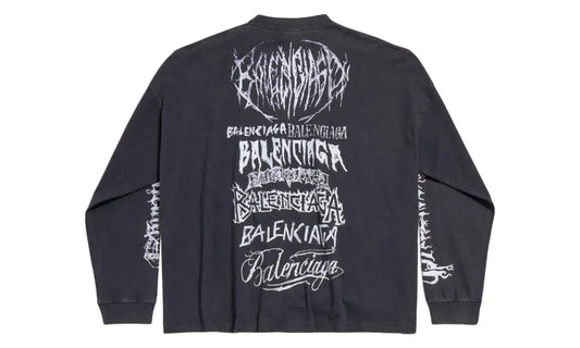 Balenciaga DIY Metal Sweater Black/White - 699191TPVO31569