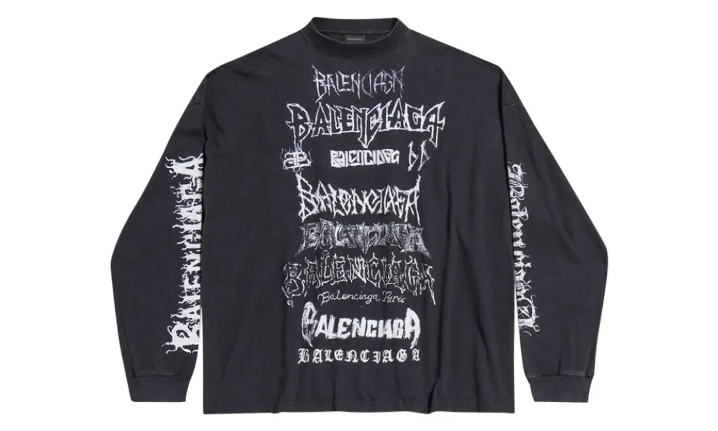 Balenciaga DIY Metal Sweater Black/White - 699191TPVO31569