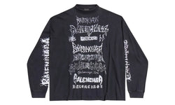 Balenciaga DIY Metal Sweater Black/White - 699191TPVO31569