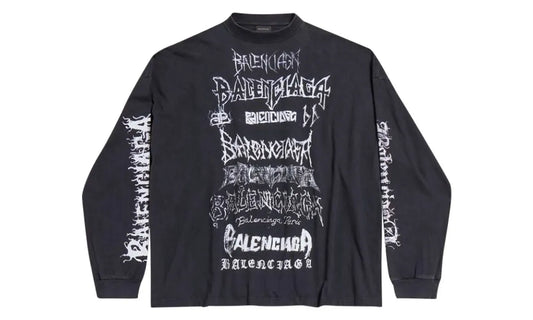 Balenciaga DIY Metal Sweater Black/White - 699191TPVO31569