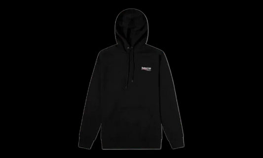 Balenciaga Political Campaign Logo Popover Hoodie Black - 600583TKVI91070