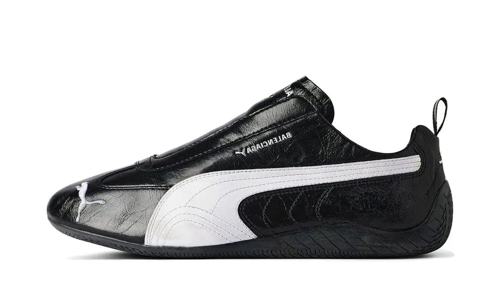 Balenciaga x Puma Speedcat Leather Black White