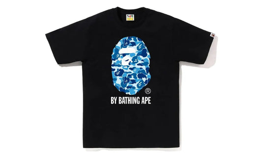 BAPE ABC Camo By Bathing Ape Tee Black/Blue - BAPE-BACBBLACK-BBLUE