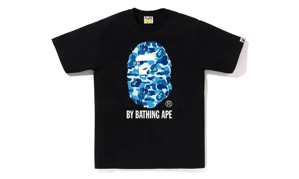 BAPE ABC Camo By Bathing Ape Tee Black/Blue - BAPE-BACBBA-BBLUE