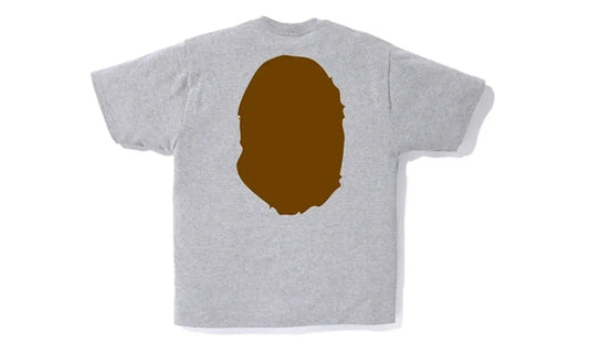 BAPE Big Ape Head Tee Gray