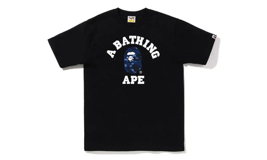BAPE Color Camo College Tee (FW22) Black Blue