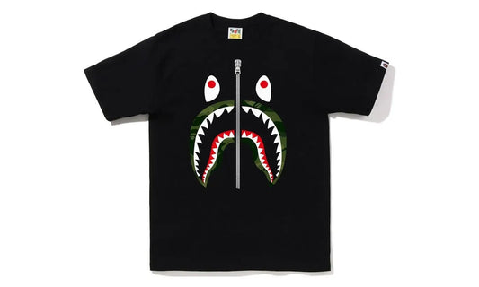 BAPE Color Camo Shark Tee (FW22) Black Green