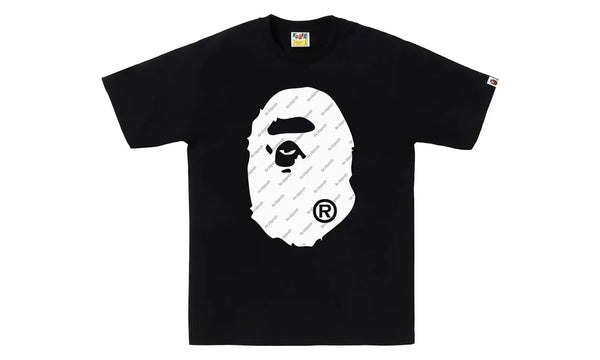 BAPE Hexagram Big Ape Head Tee Black - 1K30-110-034