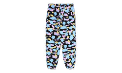 BAPE New Multi Camo Oversized Sweatpants Black - 1J30-252-006