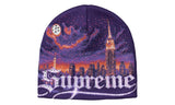 Supreme Supreme Cityscape Beanie Purple