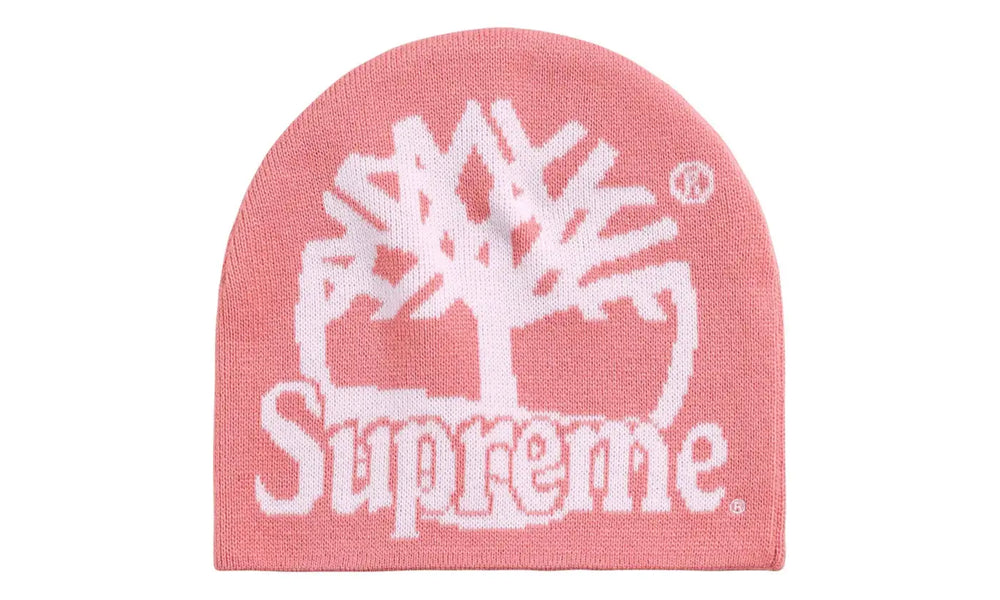 Supreme Supreme Timberland Beanie (FW26) Dusty Pink