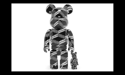 Bearbrick Bearbrick x Solebox Pattern 100% & 400% Set - BEAR-SOLPAT-1040