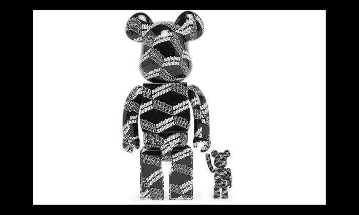 Bearbrick Bearbrick x Solebox Pattern 100% & 400% Set - BEAR-SOLPAT-1040