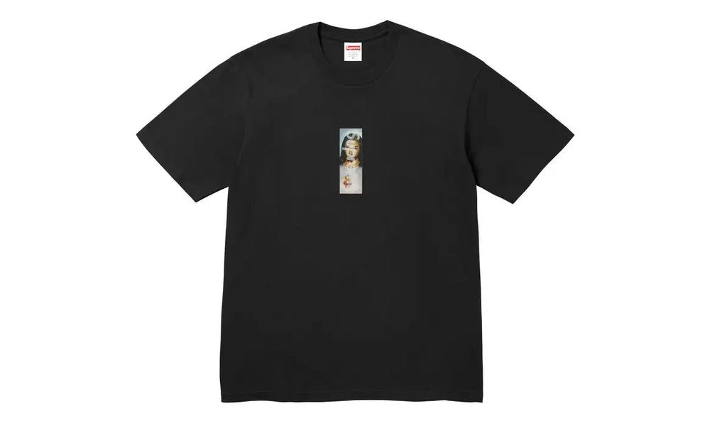 Supreme Supreme Prayer Card Box Logo Tee Black