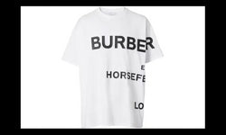 Burberry Burberry Horseferry-Print T-shirt White Black - BURB-HORPRT-WHITE