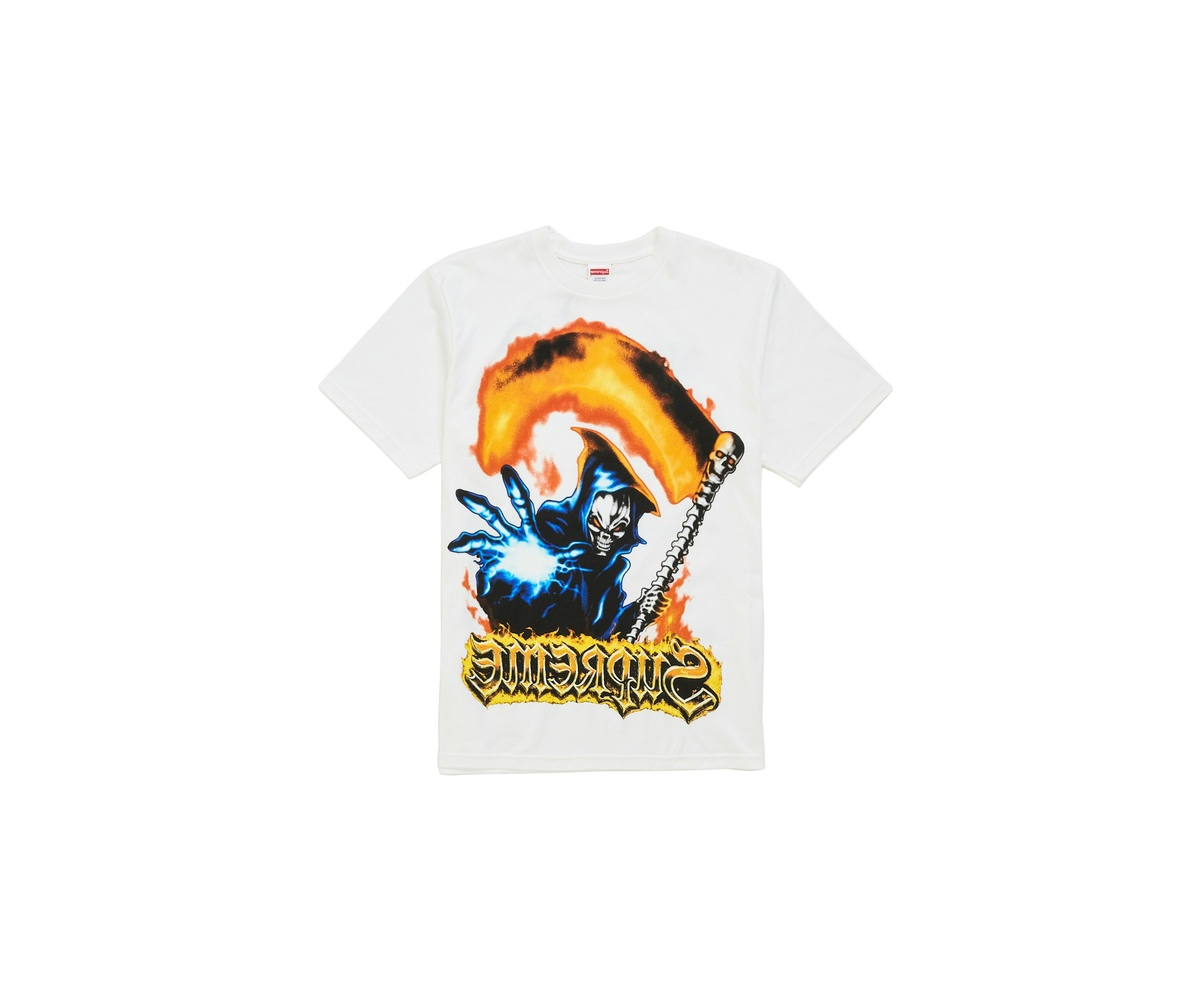 Supreme Grim Reaper Tee White