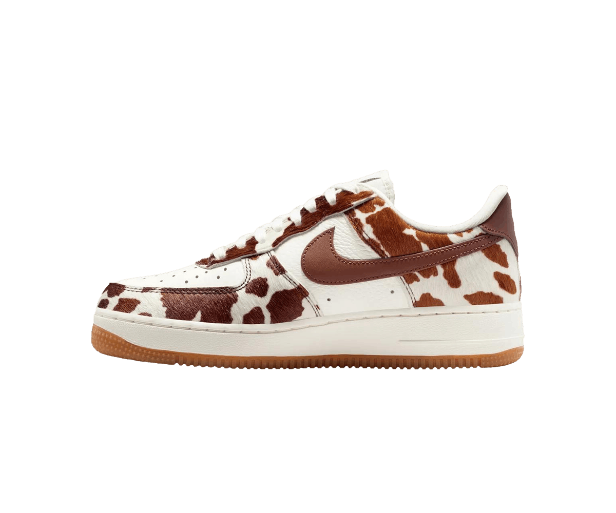 Nike Air Force 1 Low Cow Print Field Brown (Women's)