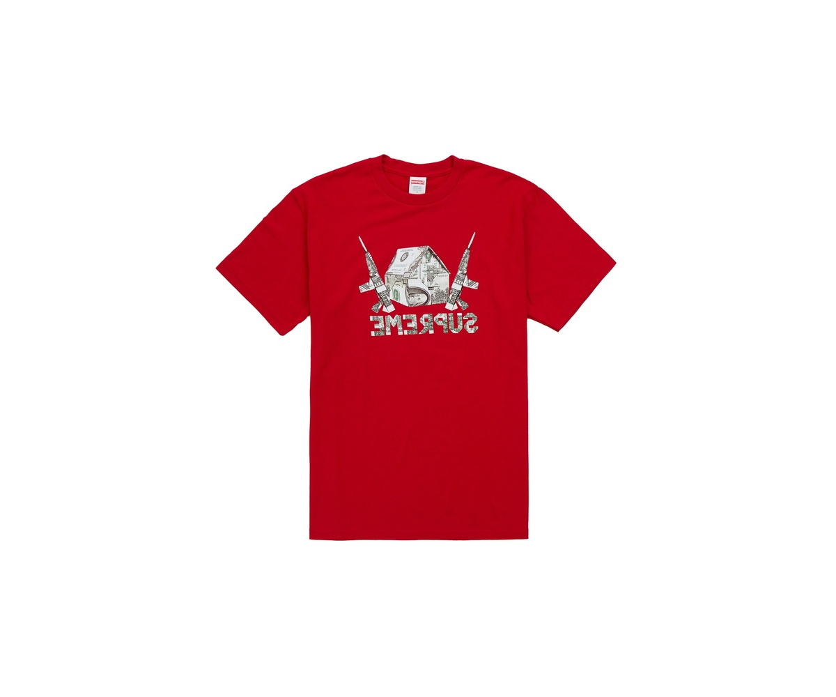 Supreme Origami Tee Red