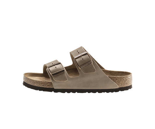 Birkenstock Arizona Soft Footbed Oiled Leather Tobacco Brown