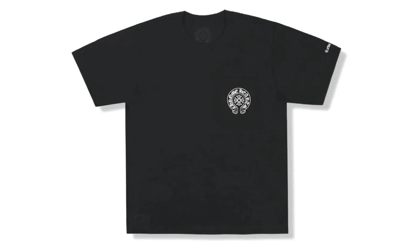 Chrome Hearts Horse Shoe Logo Pocket T-Shirt Black