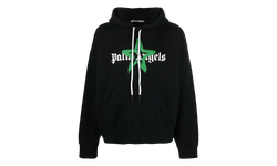 Palm Angels Palm Angels Star Sprayed Hoodie Black/Green
