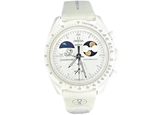 Swatch Swatch x Omega Bioceramic Mission To Earthphase Moonshine Gold "Cold Moon" SO33W701L