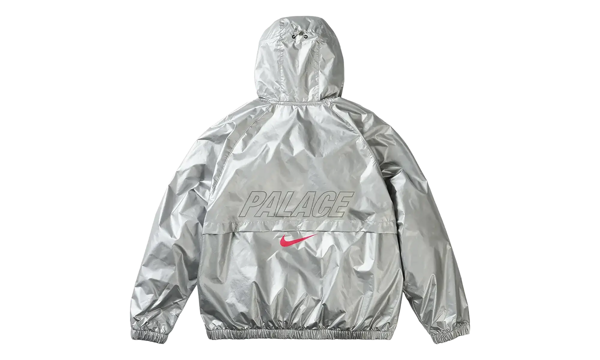 Palace Palace x Nike England Dri-FIT Academy Anthem Jacket Pewter Grey/Bright Crimson/Black
