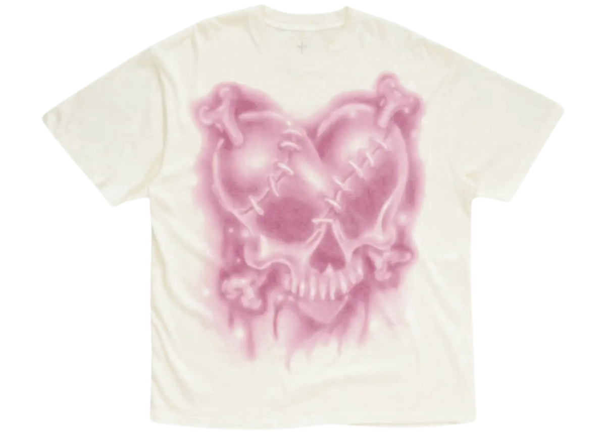 Travis Scott Travis Scott Cactus Jack Airbrush Angel Tee White