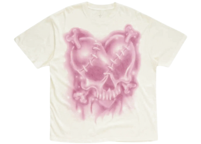 Travis Scott Travis Scott Cactus Jack Airbrush Angel Tee White