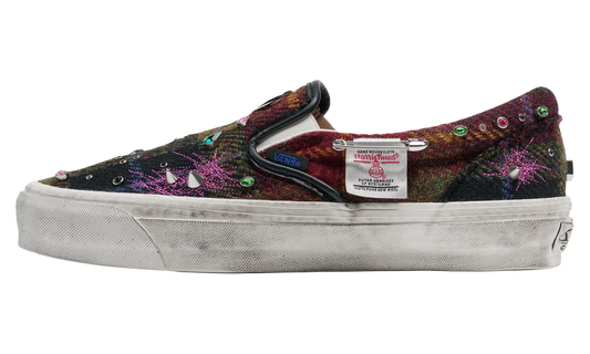 Vans Vans Premium Classic Slip-On Harris Tweed Red