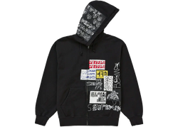 Supreme Supreme 176 Zip Up Hooded Sweatshirt Black