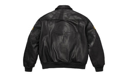 Supreme Supreme Vanson Leathers Spider-Man Jacket Black