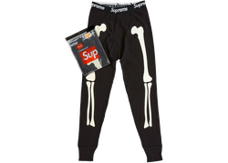 Supreme Supreme Hanes Bones Thermal Pant FW25 (1 Pack) Black