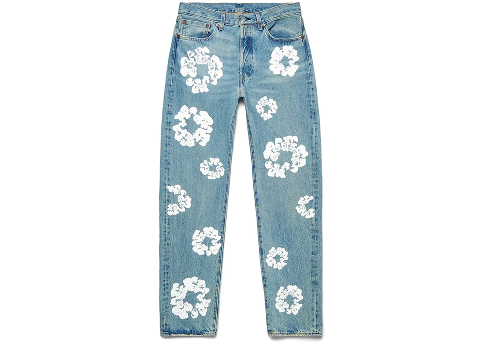Denim Tears Denim Tears x Levi's Cotton Wreath Jean Light Wash