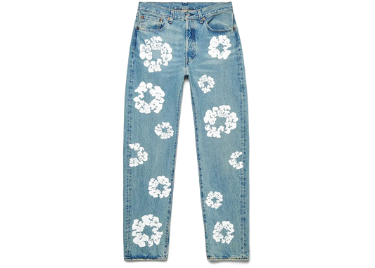Denim Tears Denim Tears x Levi's Cotton Wreath Jean Light Wash