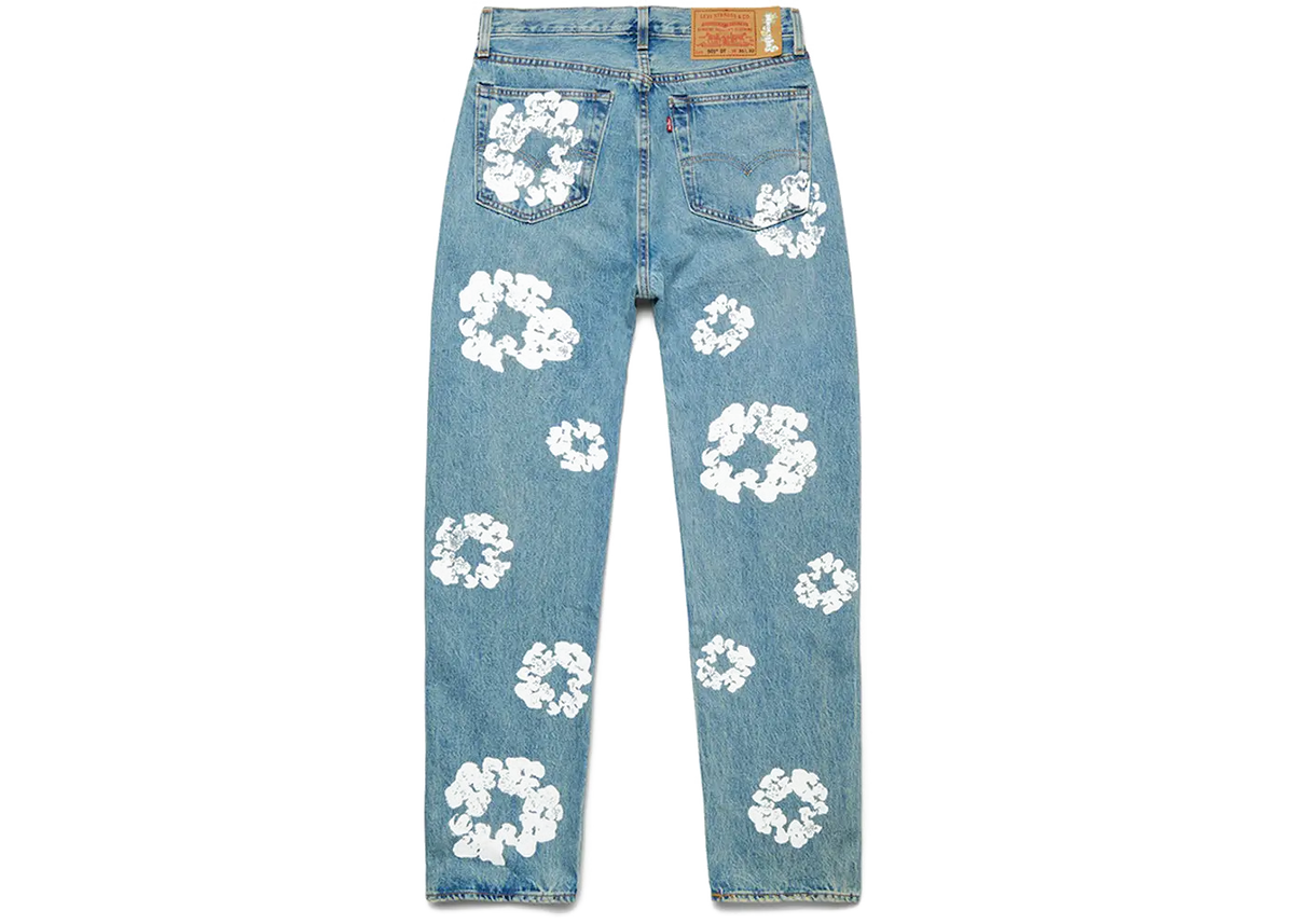 Denim Tears Denim Tears x Levi's Cotton Wreath Jean Light Wash