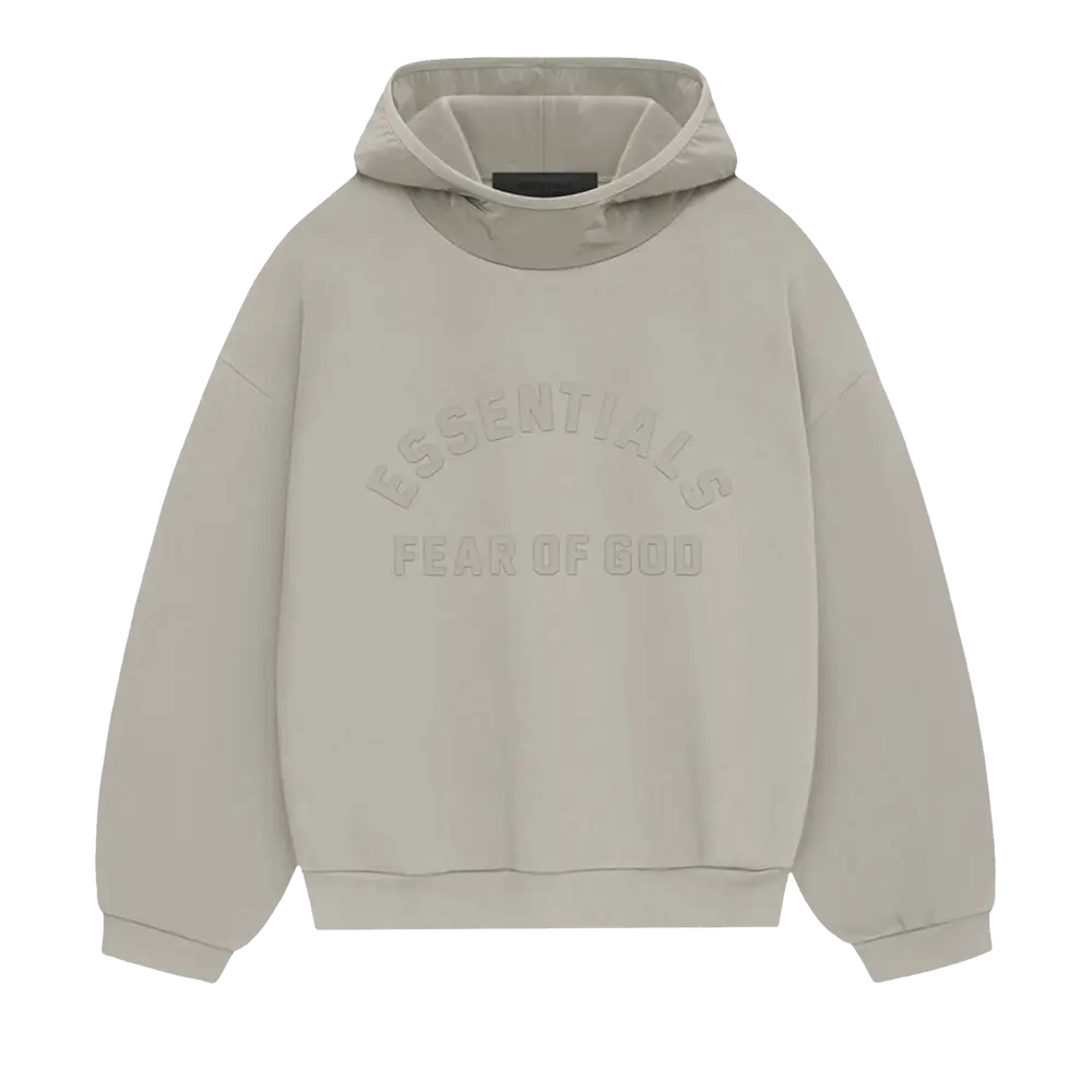 Fear of God Essentials Fear of God Essentials Nylon Fleece Hoodie 'Seal/Seal'
