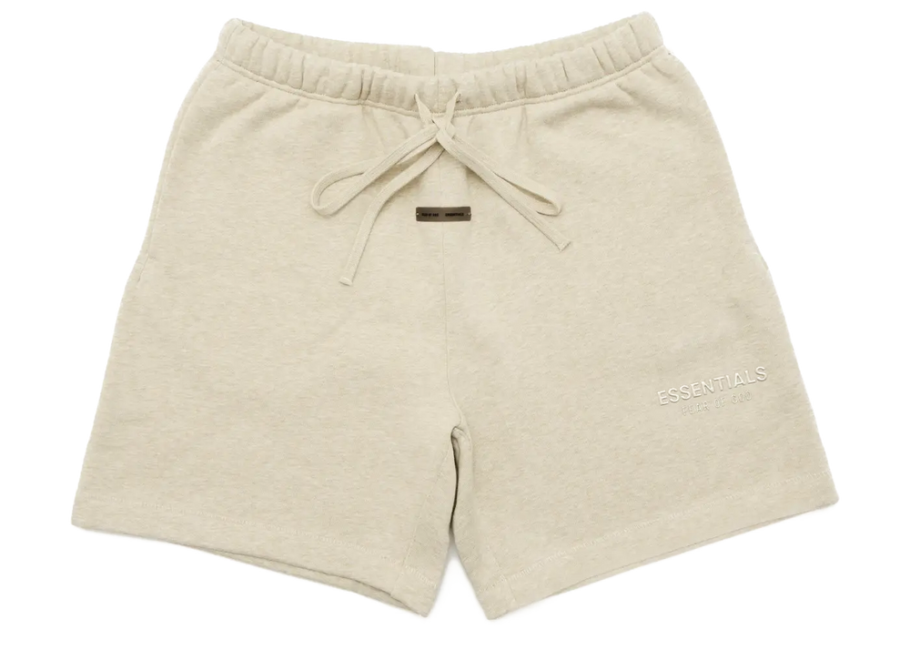 Fear of God Fear of God Essentials Classic Fleece Sweatshort Heather Stone